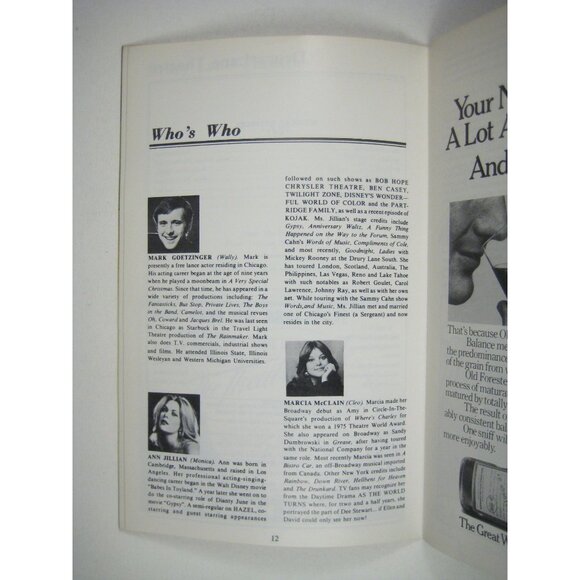 I Love My Wife Stagebill 1979 Lane theater Louis Rego Mark Goetziner Stewart - Picture 5 of 6